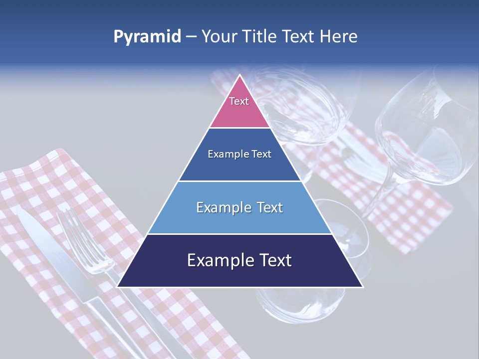 Touristic Nobody Cutlery PowerPoint Template