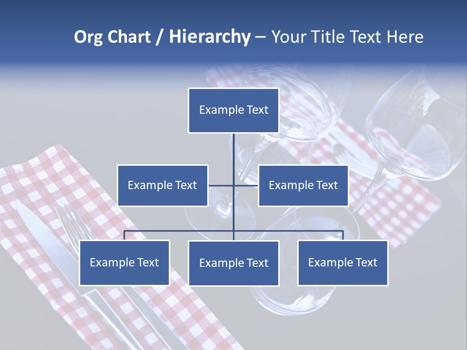 Touristic Nobody Cutlery PowerPoint Template