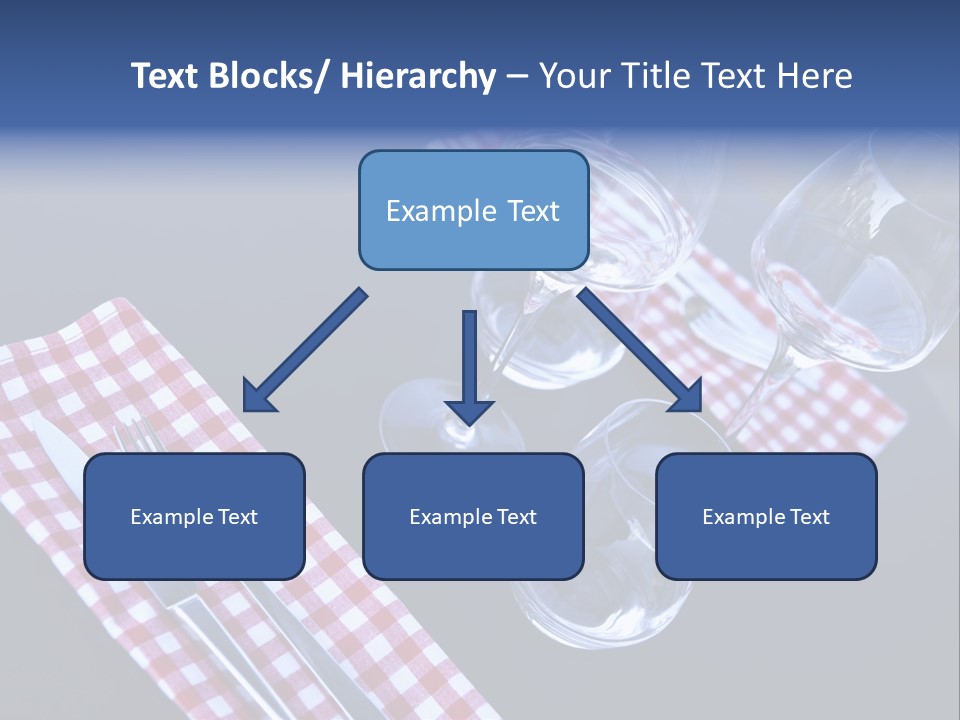 Touristic Nobody Cutlery PowerPoint Template