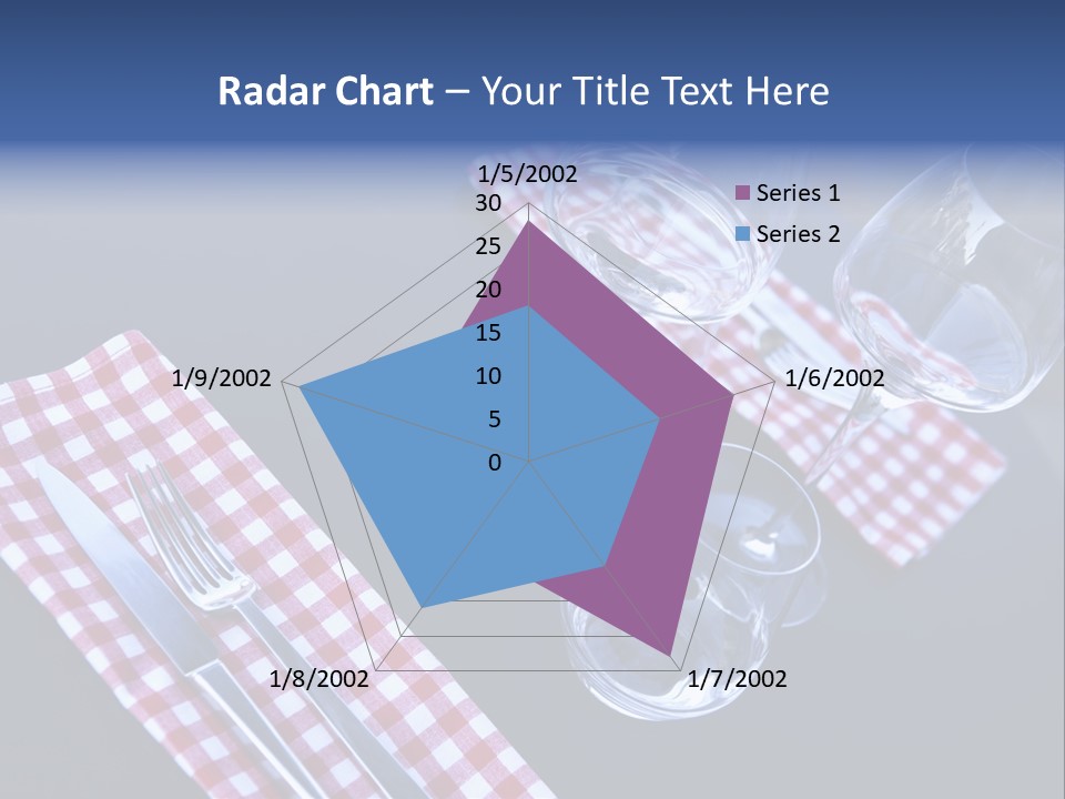 Touristic Nobody Cutlery PowerPoint Template