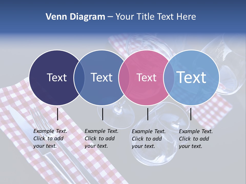 Touristic Nobody Cutlery PowerPoint Template
