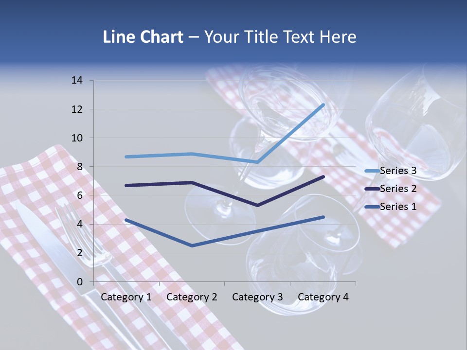 Touristic Nobody Cutlery PowerPoint Template