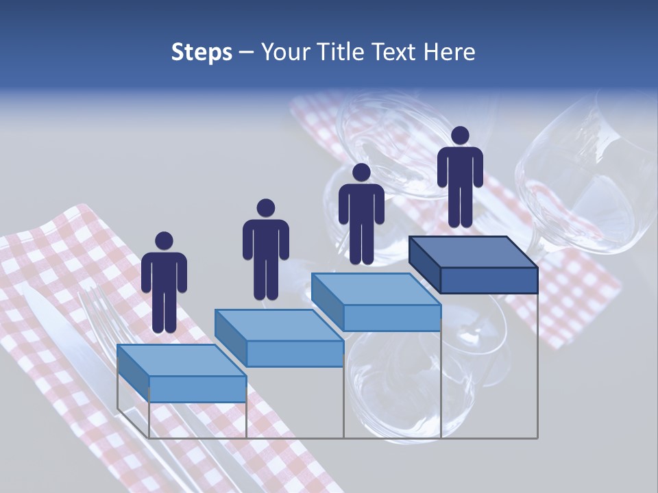 Touristic Nobody Cutlery PowerPoint Template