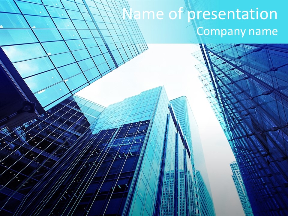 Architectural Abstract Exterior PowerPoint Template