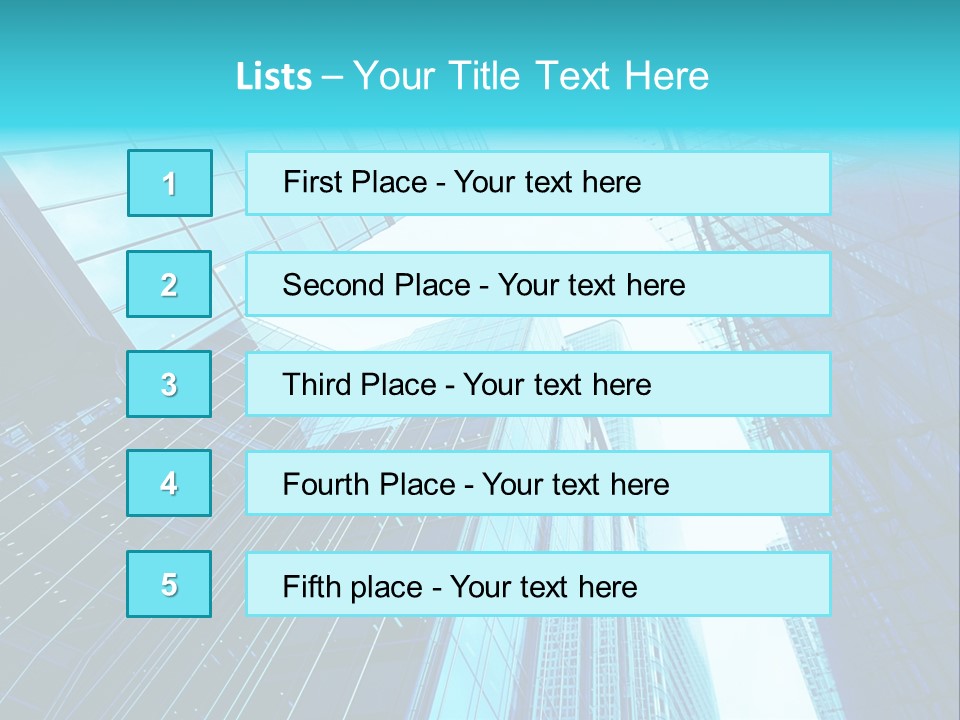 Architectural Abstract Exterior PowerPoint Template