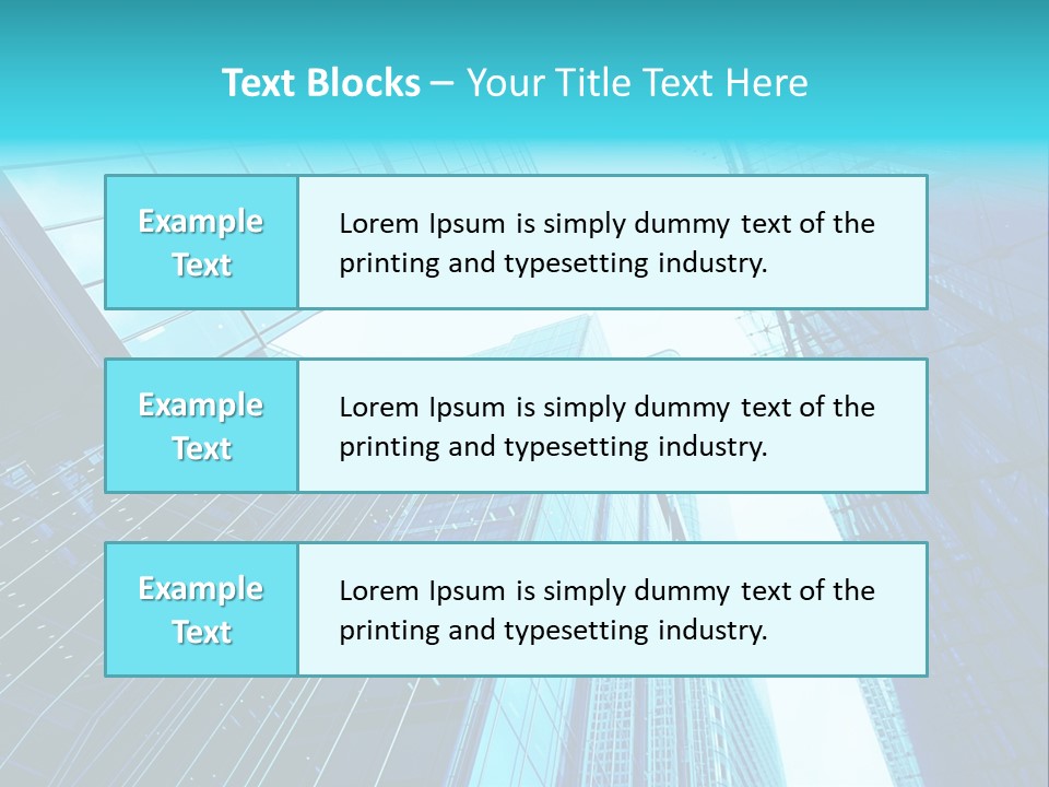 Architectural Abstract Exterior PowerPoint Template