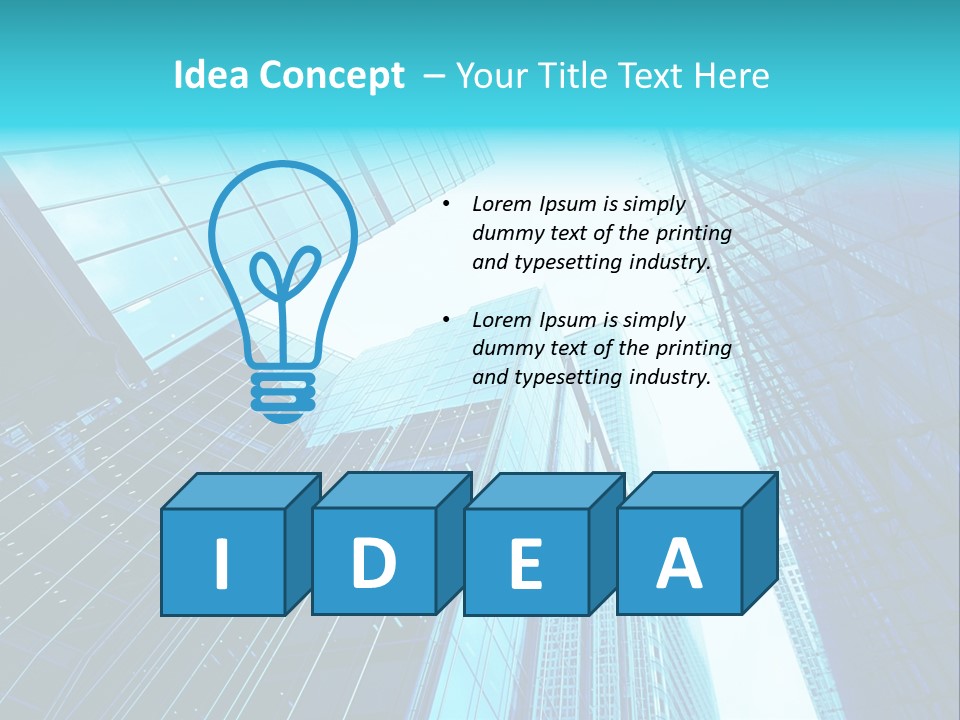 Architectural Abstract Exterior PowerPoint Template