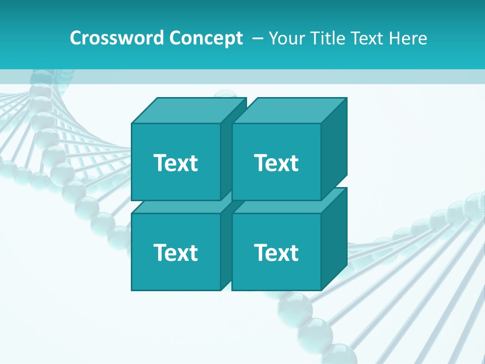 Formula Cell Healthcare And Medicine PowerPoint Template