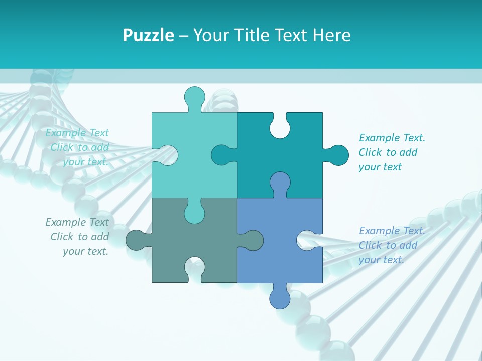 Formula Cell Healthcare And Medicine PowerPoint Template
