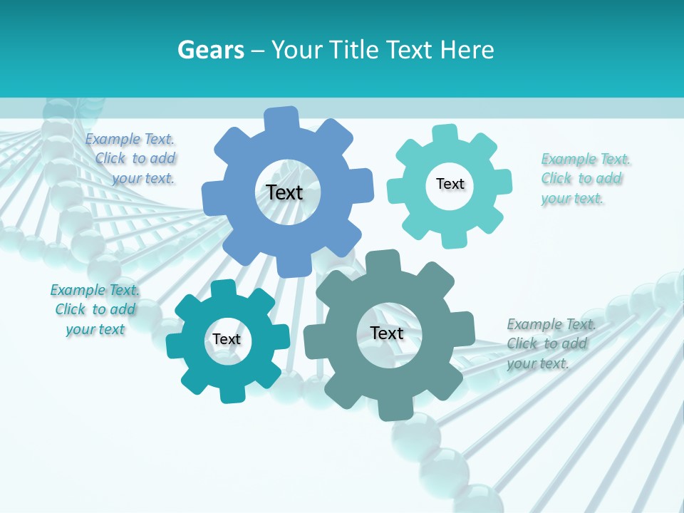 Formula Cell Healthcare And Medicine PowerPoint Template