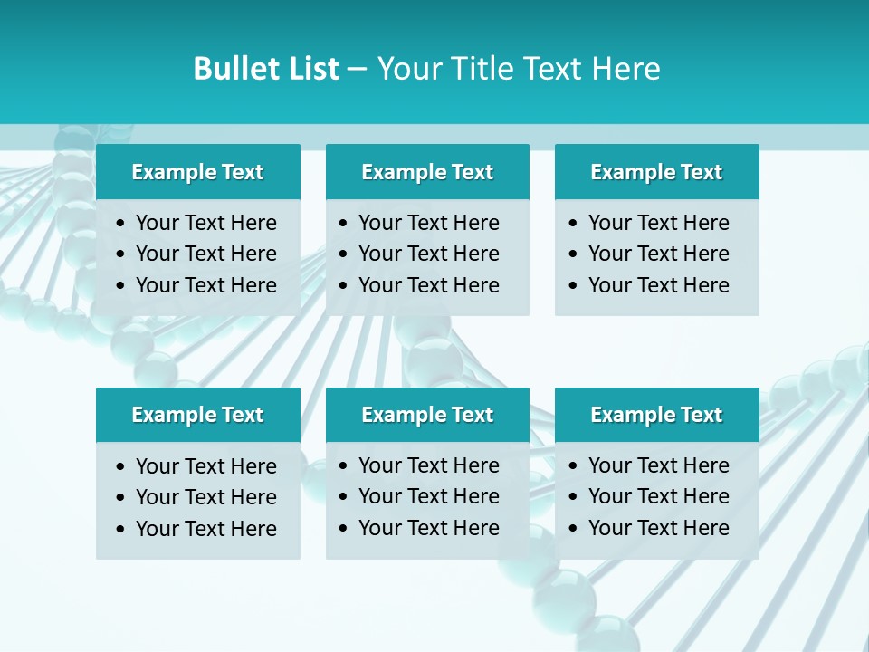 Formula Cell Healthcare And Medicine PowerPoint Template