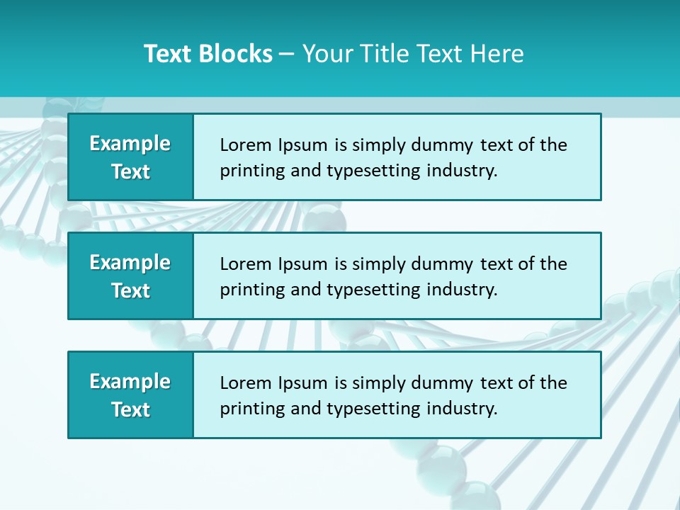 Formula Cell Healthcare And Medicine PowerPoint Template
