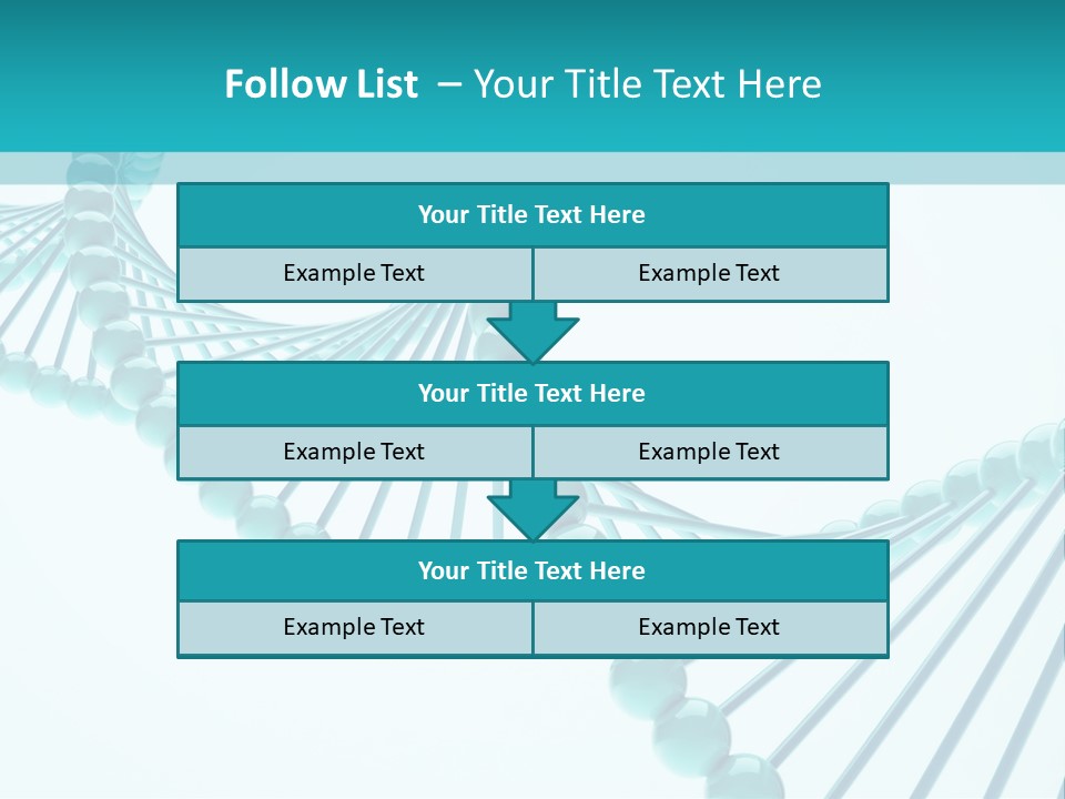 Formula Cell Healthcare And Medicine PowerPoint Template