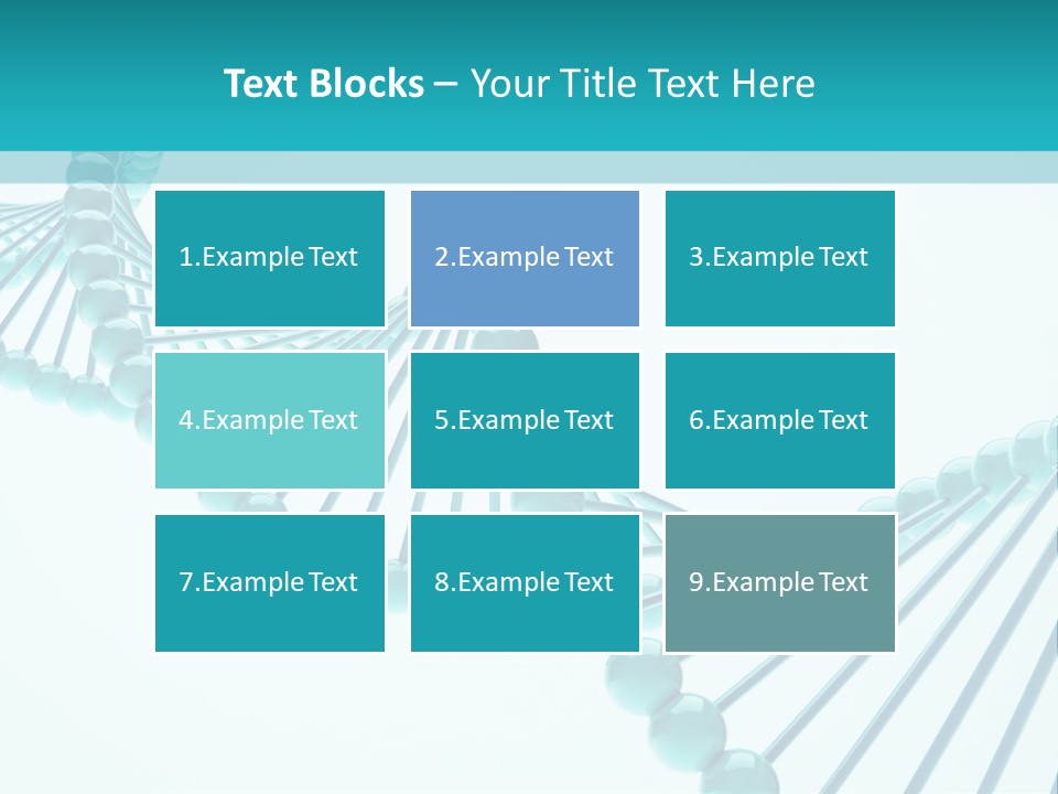 Formula Cell Healthcare And Medicine PowerPoint Template