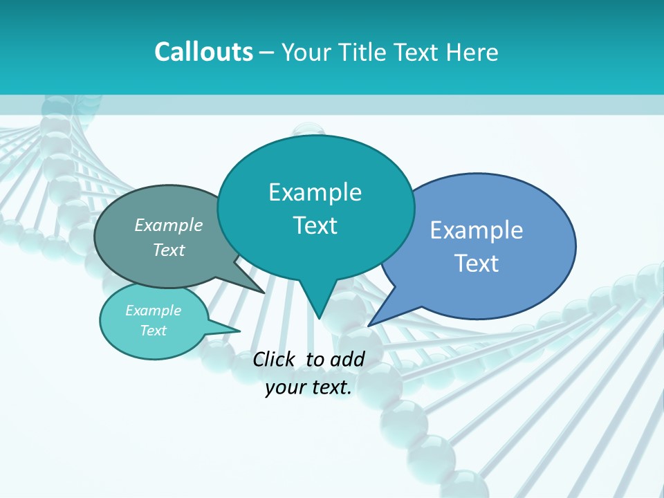 Formula Cell Healthcare And Medicine PowerPoint Template