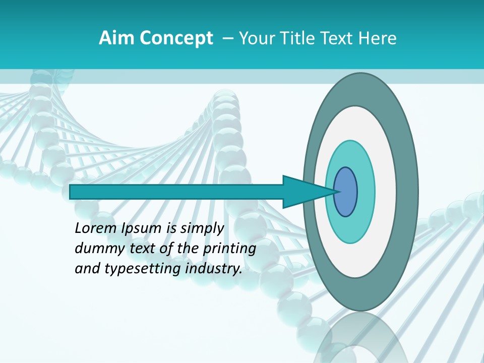 Formula Cell Healthcare And Medicine PowerPoint Template