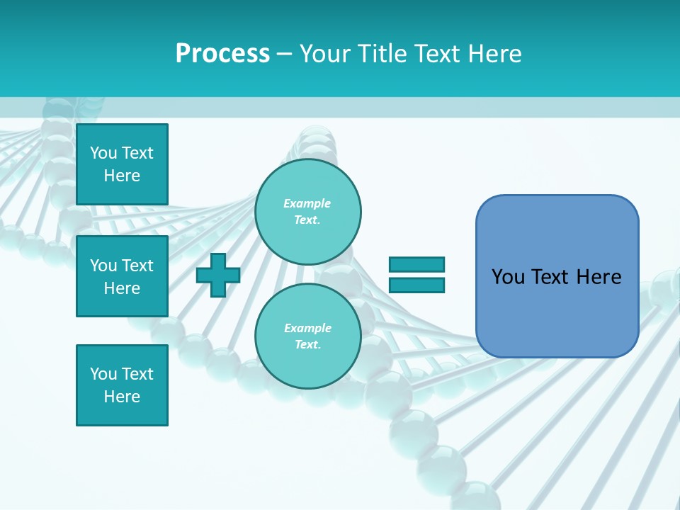 Formula Cell Healthcare And Medicine PowerPoint Template