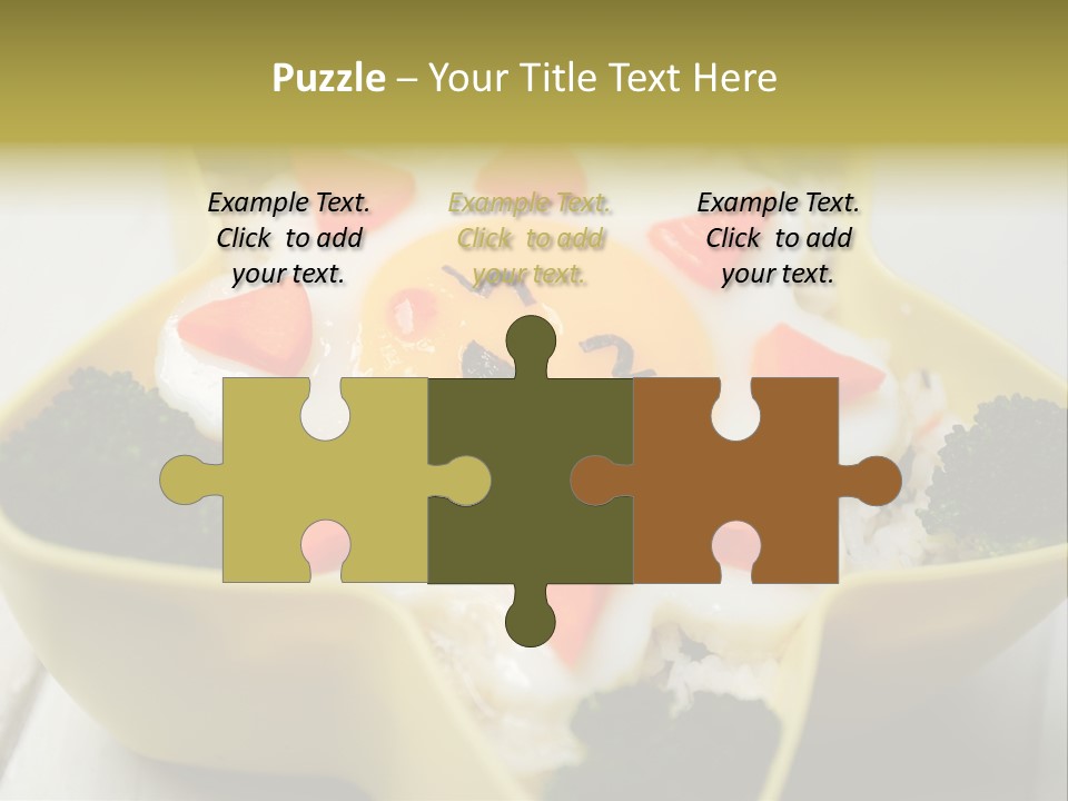 Bento Lunch Children Food PowerPoint Template