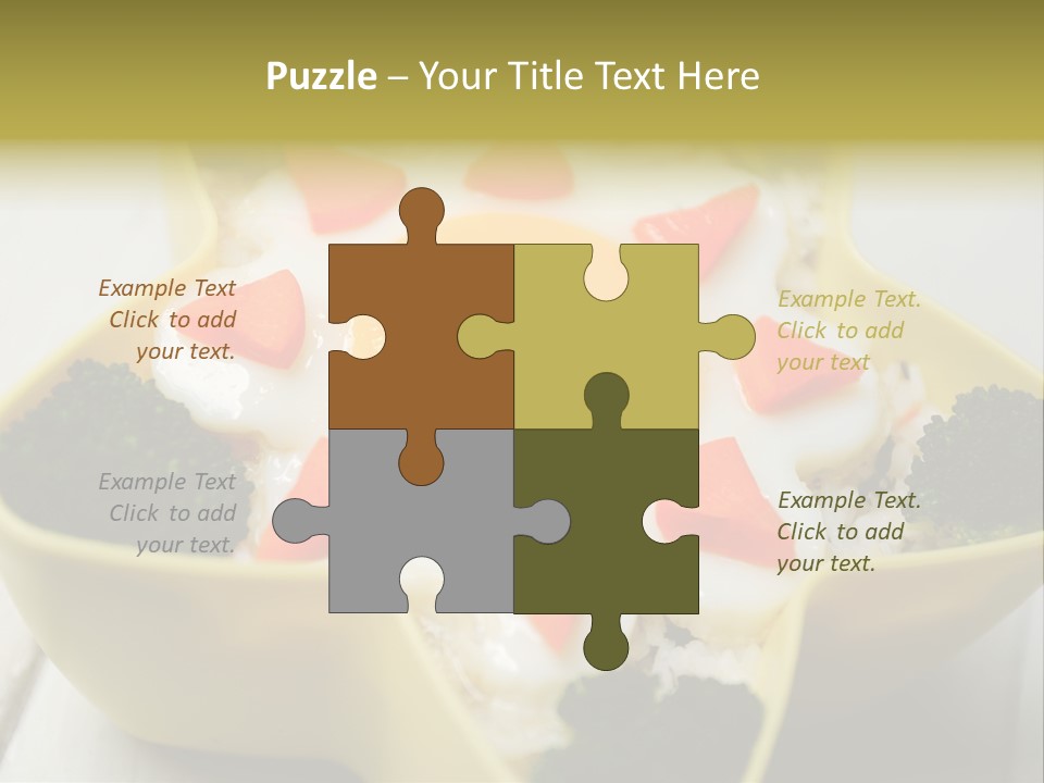 Bento Lunch Children Food PowerPoint Template