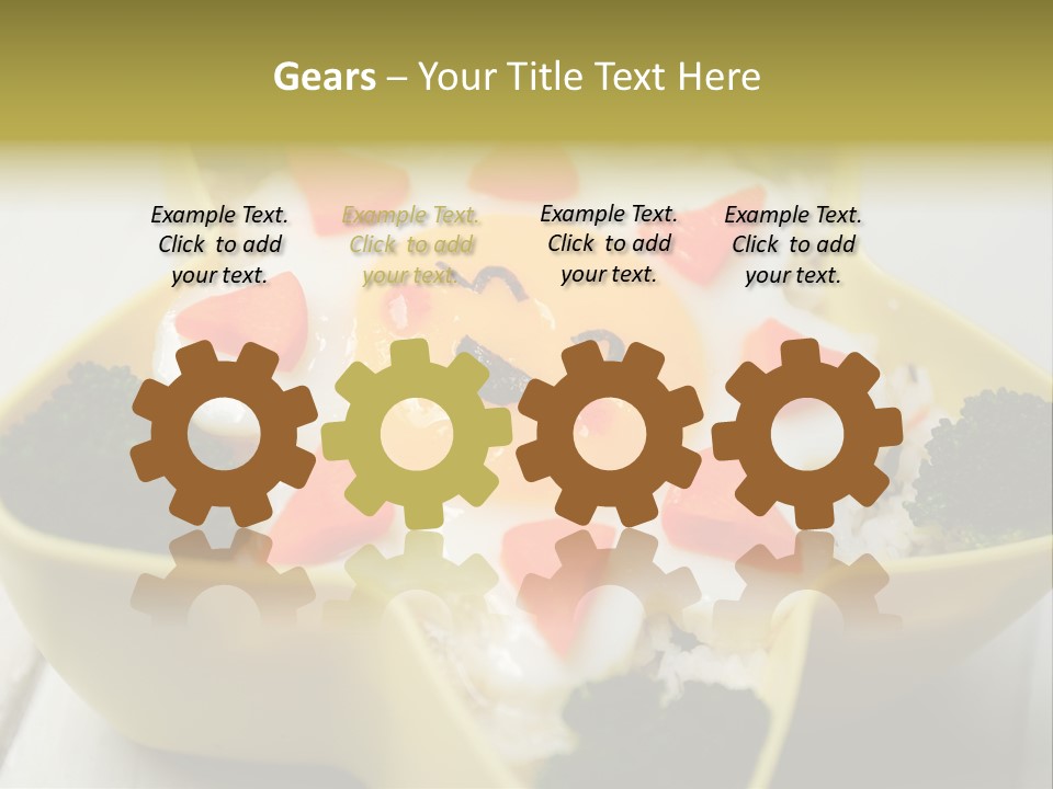 Bento Lunch Children Food PowerPoint Template