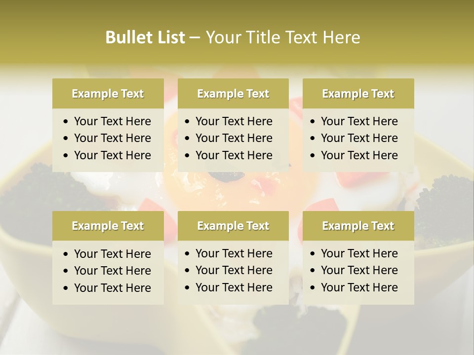 Bento Lunch Children Food PowerPoint Template