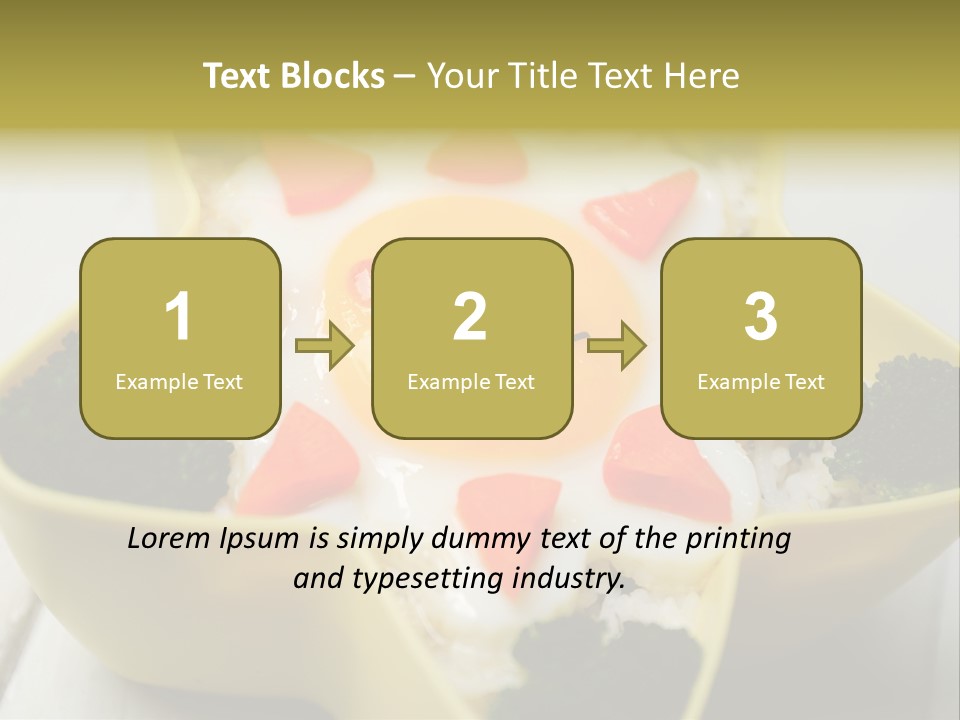 Bento Lunch Children Food PowerPoint Template