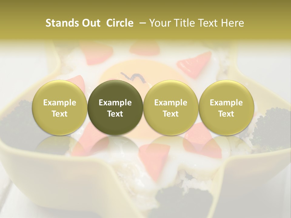 Bento Lunch Children Food PowerPoint Template