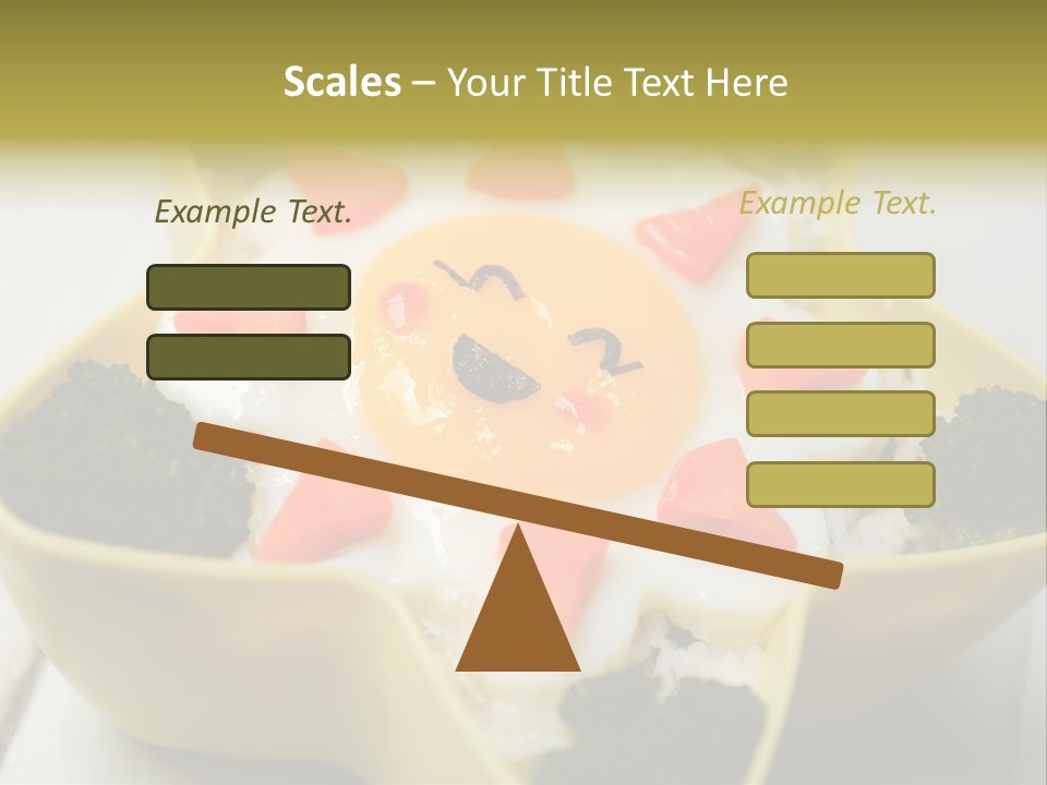 Bento Lunch Children Food PowerPoint Template