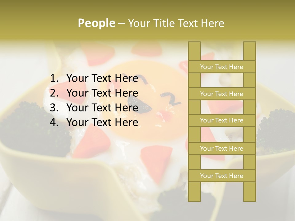 Bento Lunch Children Food PowerPoint Template