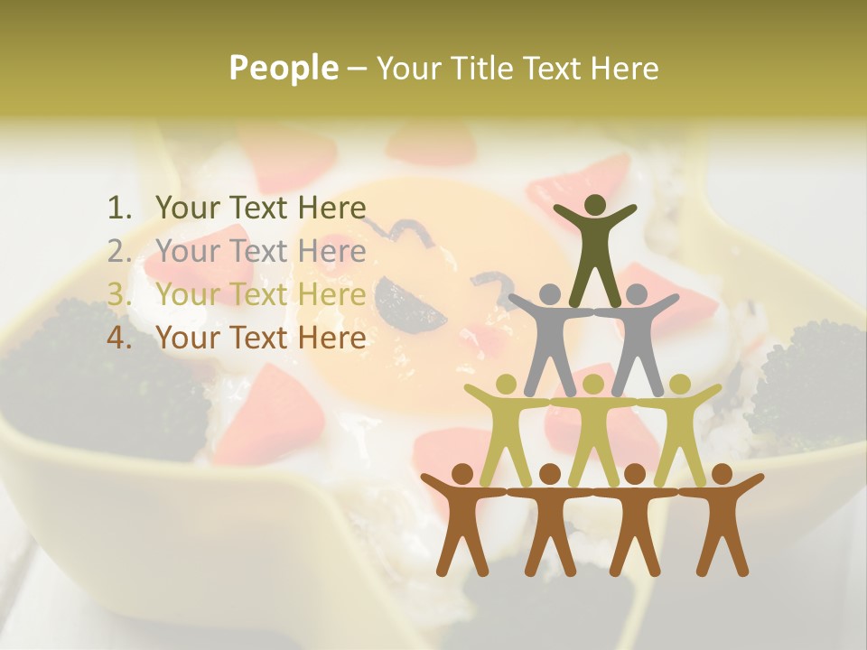 Bento Lunch Children Food PowerPoint Template