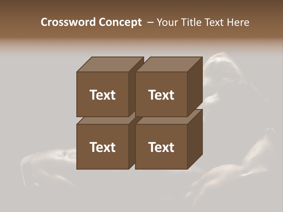 Photo Stripped Sexiness PowerPoint Template