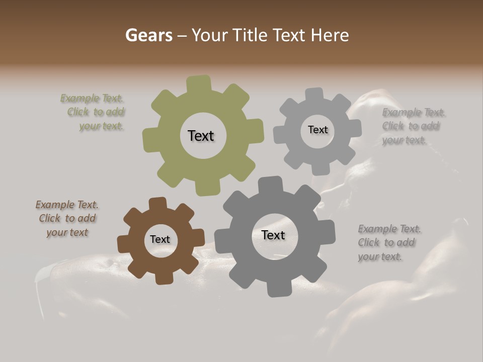 Photo Stripped Sexiness PowerPoint Template