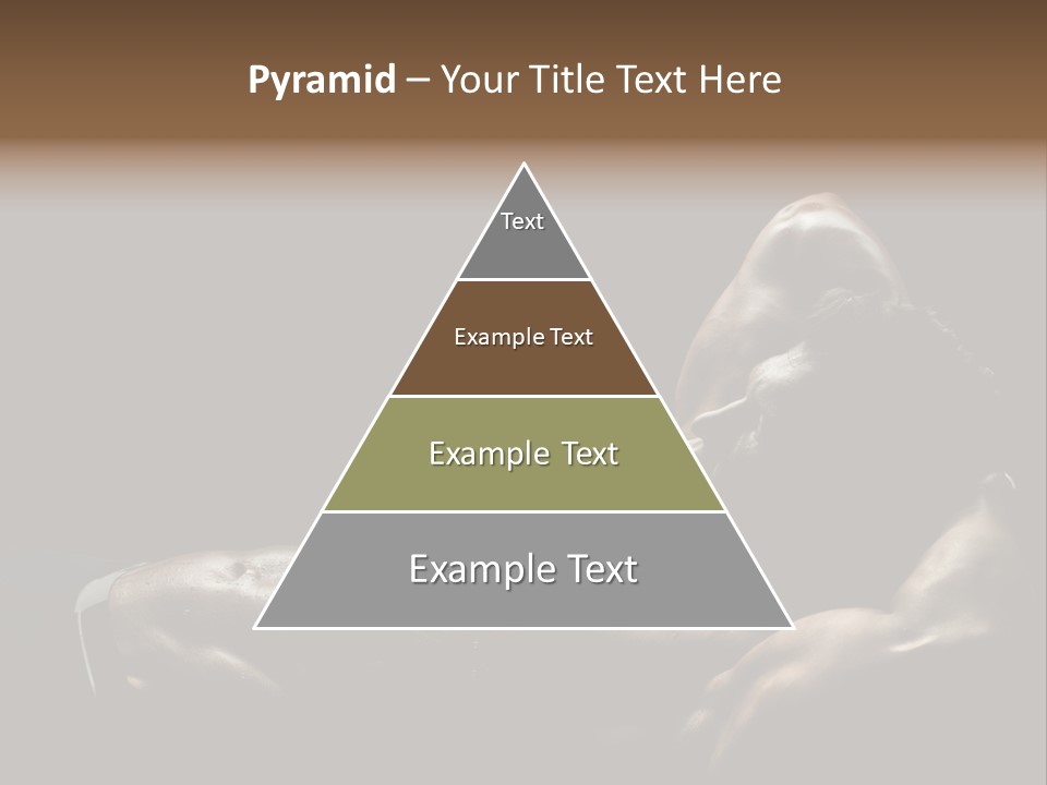 Photo Stripped Sexiness PowerPoint Template