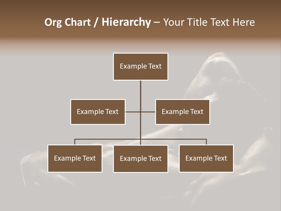 Photo Stripped Sexiness PowerPoint Template