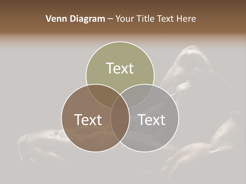 Photo Stripped Sexiness PowerPoint Template