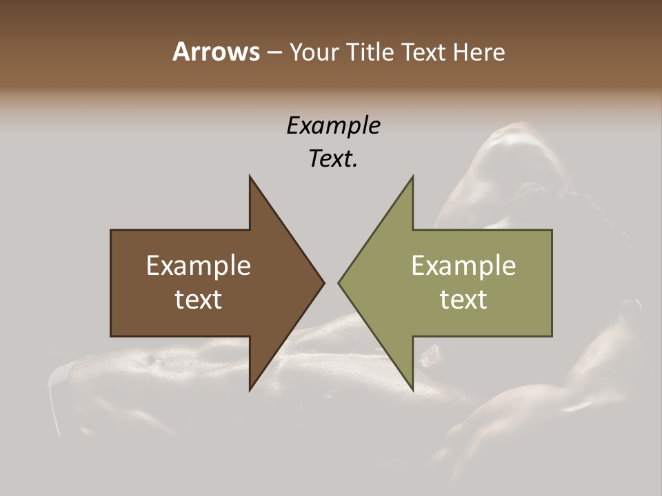 Photo Stripped Sexiness PowerPoint Template