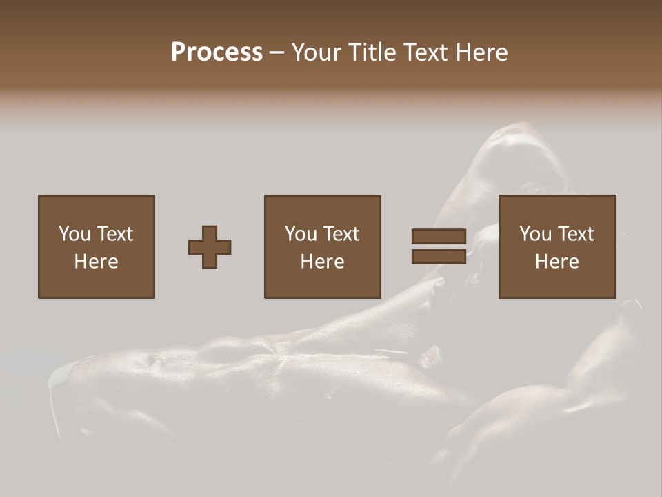 Photo Stripped Sexiness PowerPoint Template