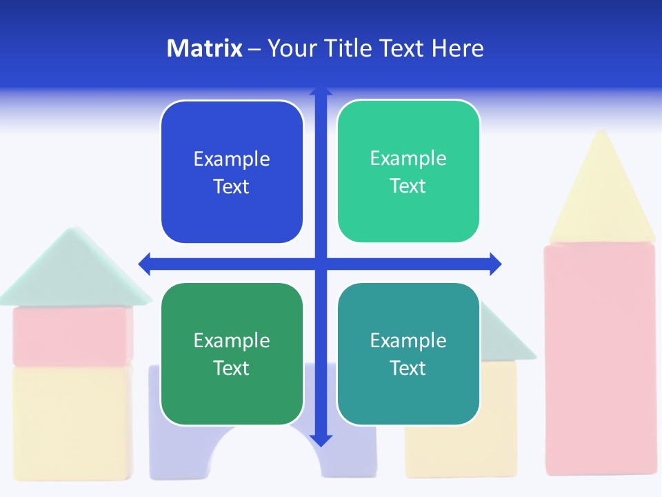Make Shape Red PowerPoint Template
