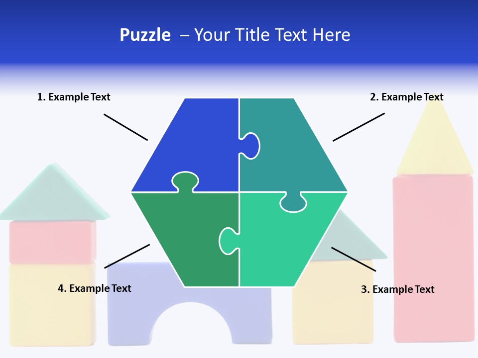 Make Shape Red PowerPoint Template