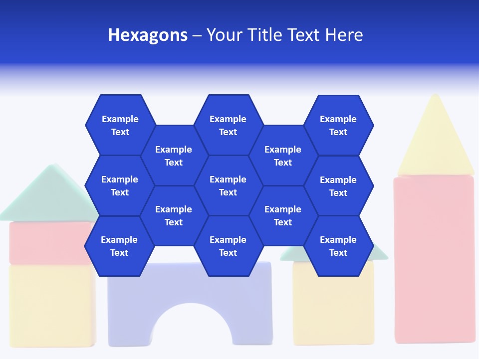 Make Shape Red PowerPoint Template