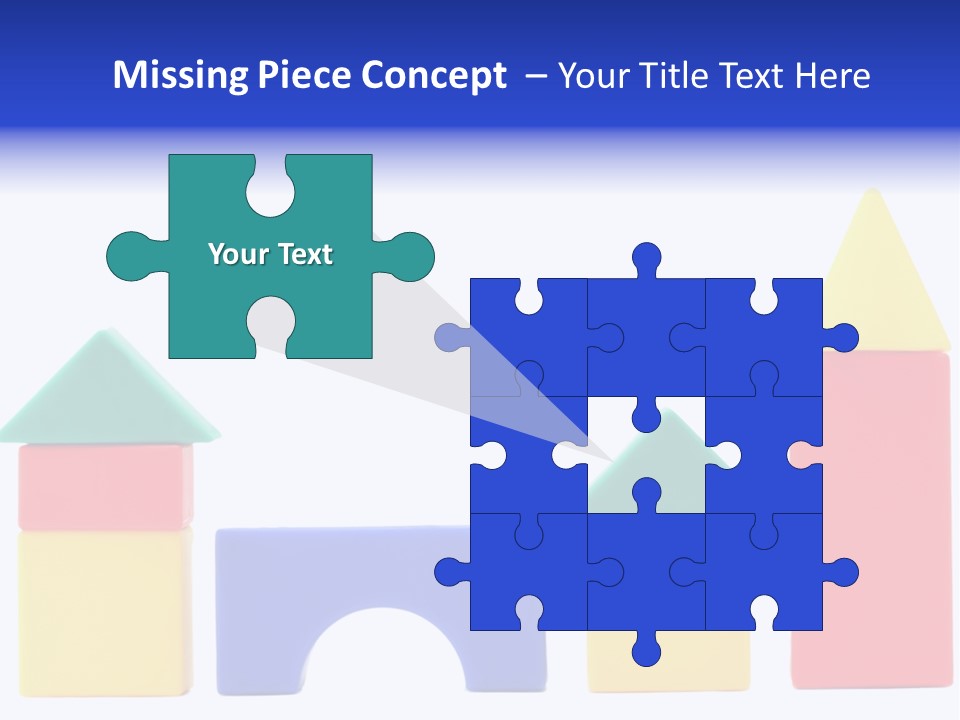 Make Shape Red PowerPoint Template