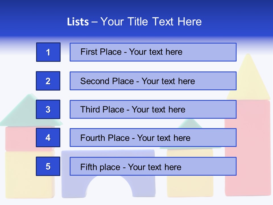 Make Shape Red PowerPoint Template