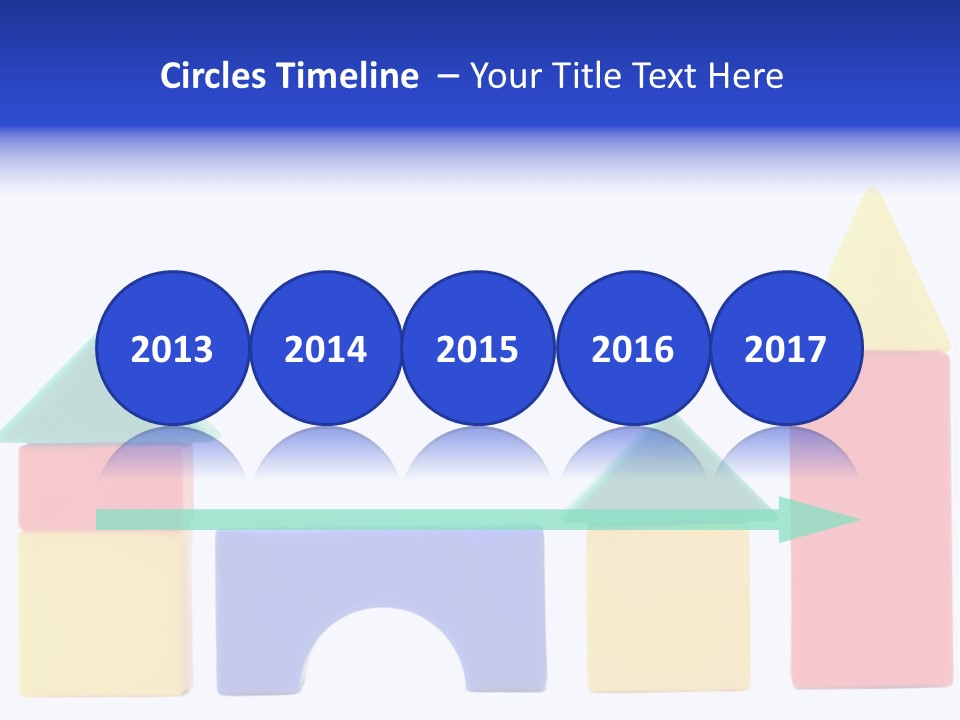 Make Shape Red PowerPoint Template