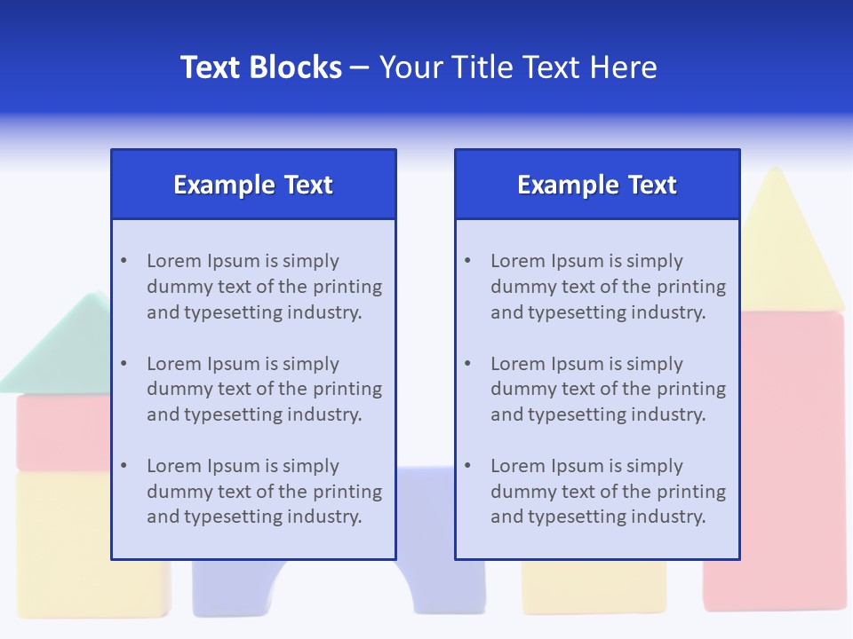 Make Shape Red PowerPoint Template