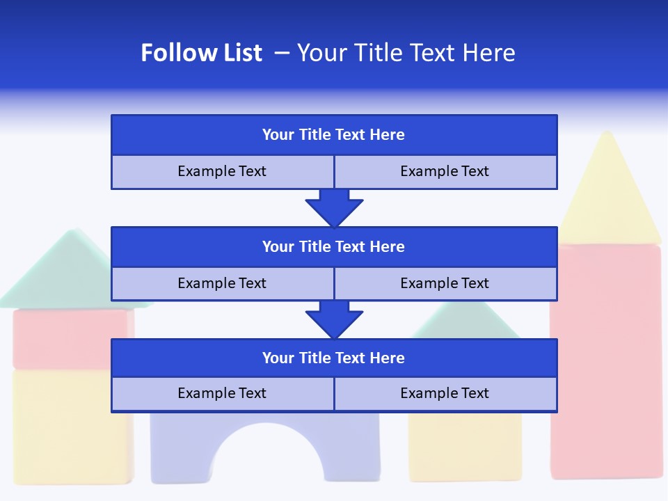 Make Shape Red PowerPoint Template