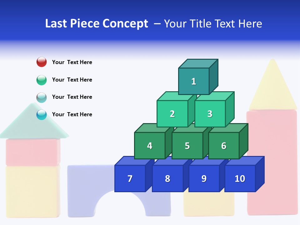 Make Shape Red PowerPoint Template