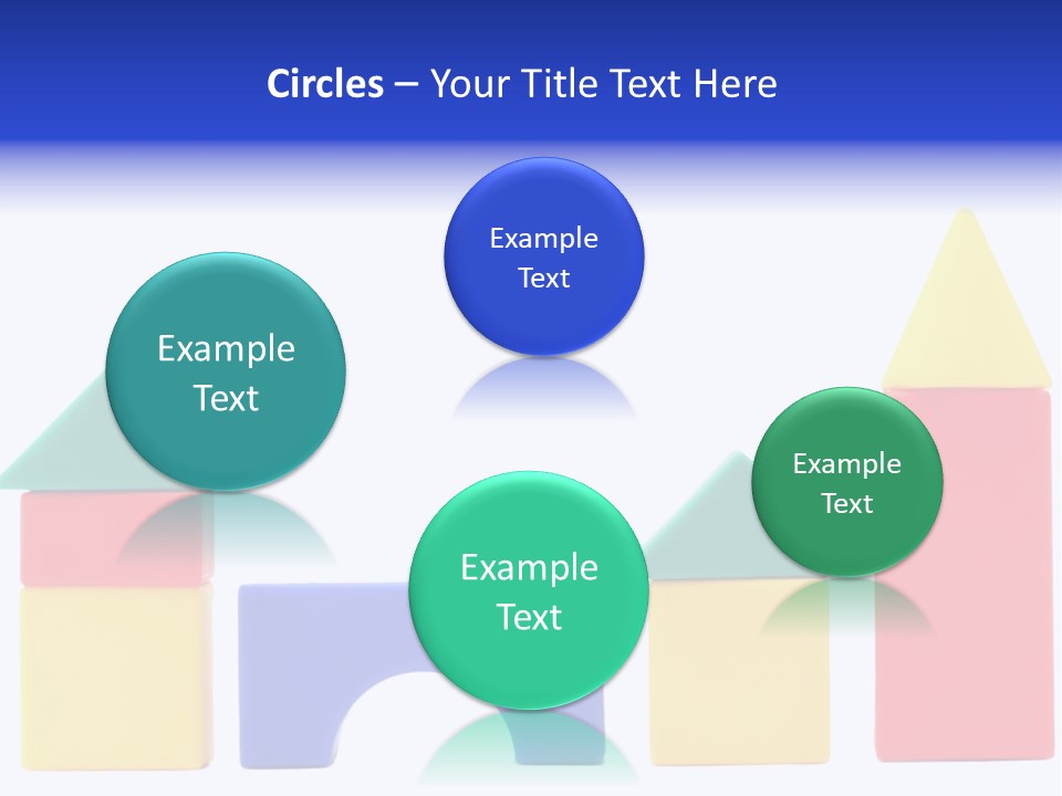Make Shape Red PowerPoint Template