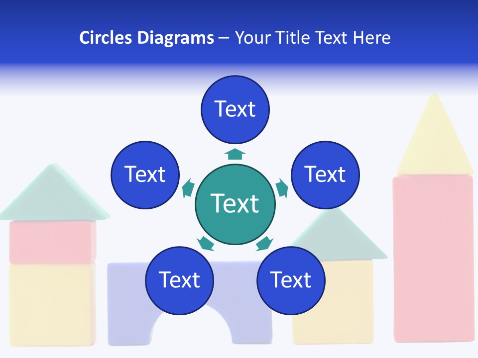 Make Shape Red PowerPoint Template