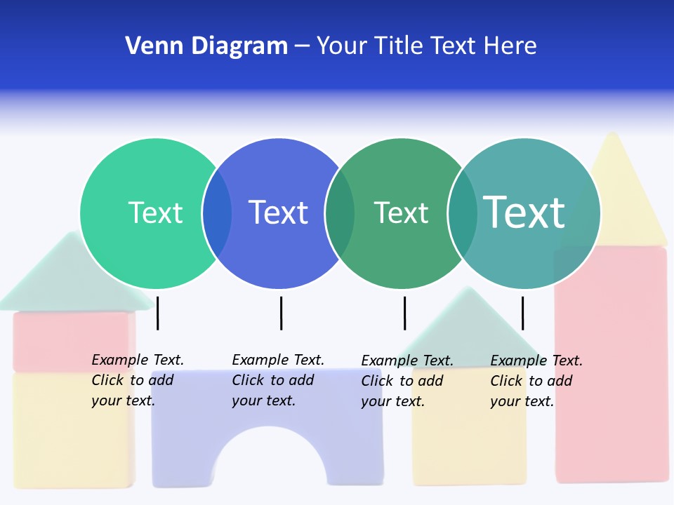 Make Shape Red PowerPoint Template