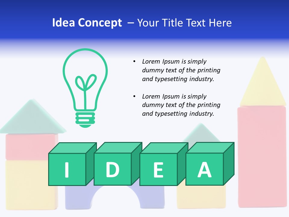 Make Shape Red PowerPoint Template
